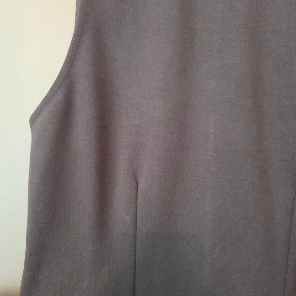 NEW Everlane The Dream Shift Dress Black Sleeveless Mini Cotton Modal Small LBD - Picture 10 of 10